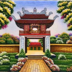 tranh văn miếu quốc tử giám - Hình 5