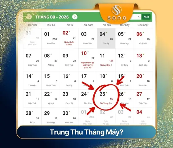 Trung Thu Ngày Mấy Tháng Mấy? Cẩm Nang Du Lịch Trọn Vẹn Dịp Trung Thu 2026 Trung Thu Ngày Mấy Tháng Mấy? Cẩm Nang Du Lịch Trọn Vẹn Dịp Trung Thu 2026