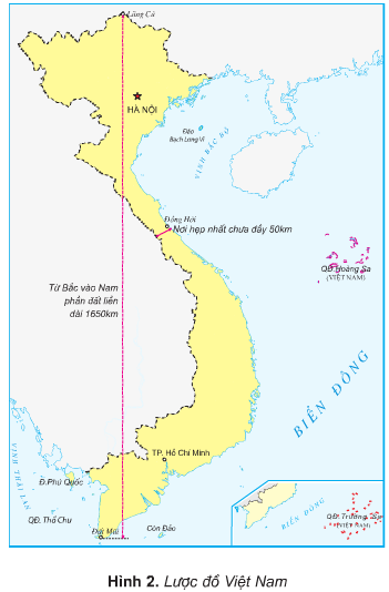 từ bắc vào nam bao nhiêu km - Hình 2