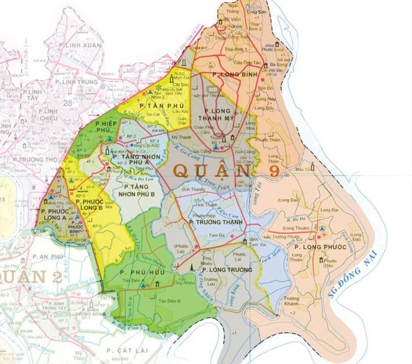 từ quận 1 đến quận 9 bao xa - Hình 5