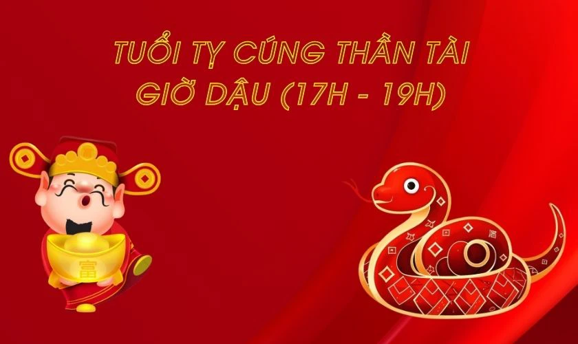 tuổi tý cúng thần tài giờ nào tốt