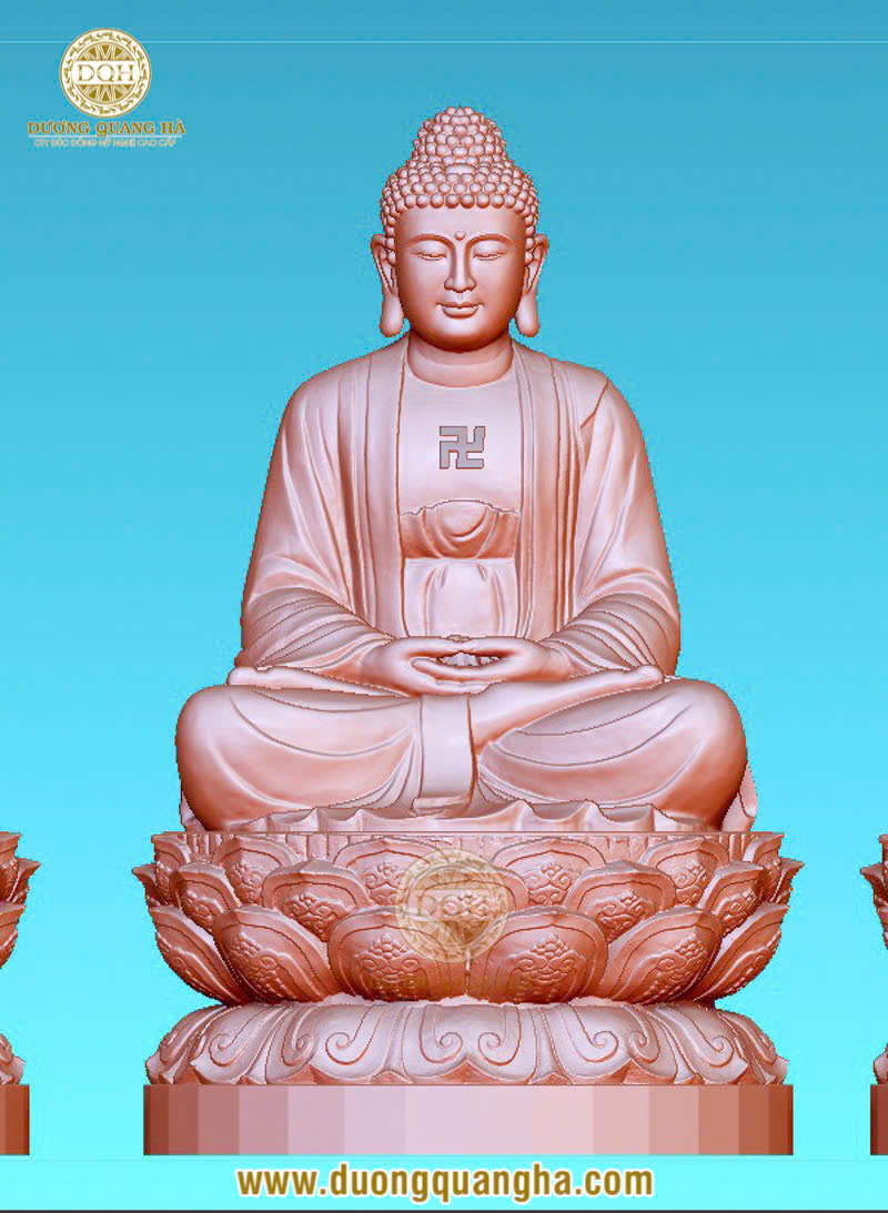 tượng phật a di đà đẹp nhất - Hình 3