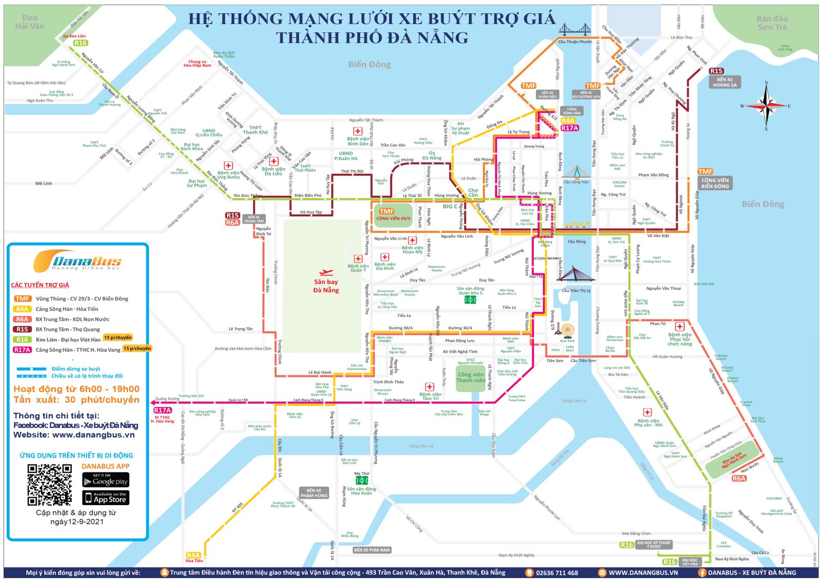 tuyến xe buýt đà nẵng nội thành - Hình 3