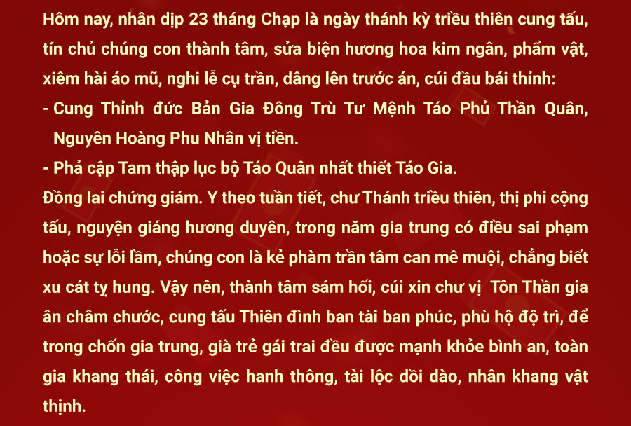 văn cúng ông công ông táo năm 2027 - Hình 2