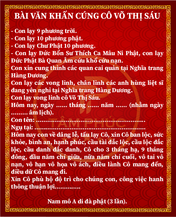 văn khấn cúng chiến sĩ