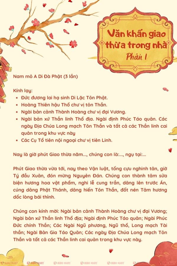 văn khấn đêm giao thừa trong nhà năm 2026 - Hình 2