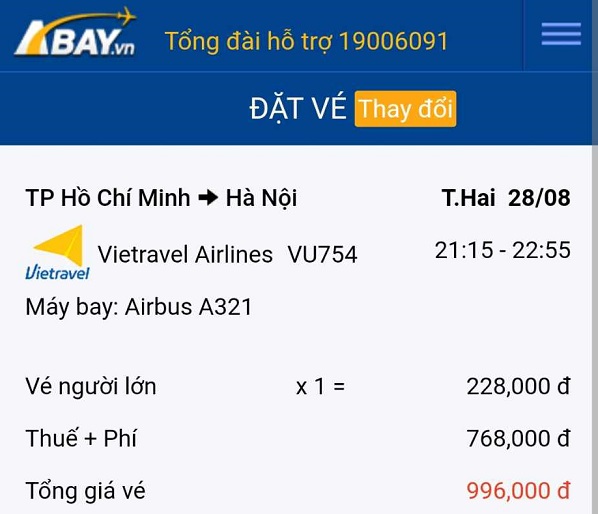 vé máy bay hà nội sài gòn giá rẻ - Hình 2
