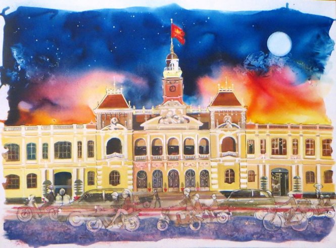 vẽ thành phố hồ chí minh - Hình 5