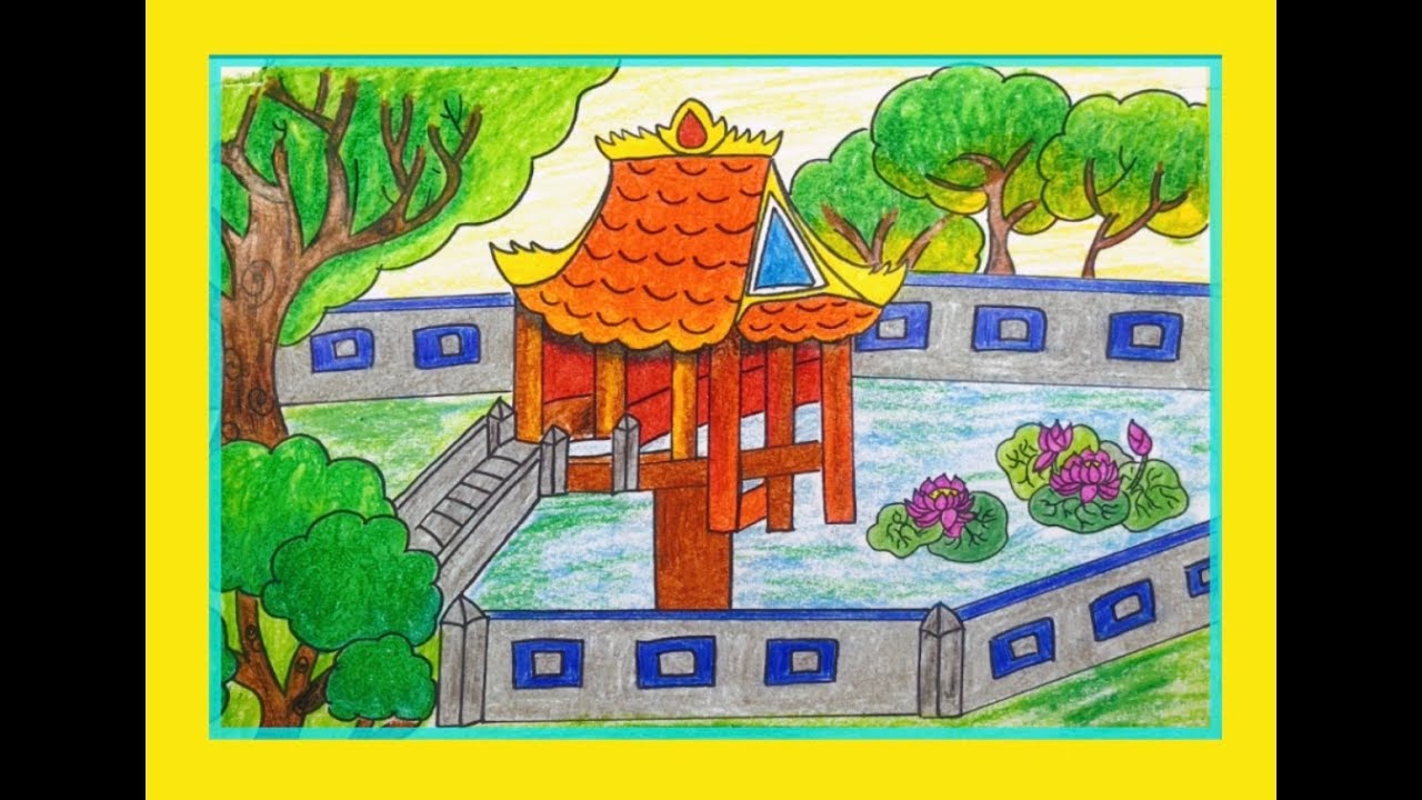 vẽ tranh chủ đề quê hương đất nước - Hình 2