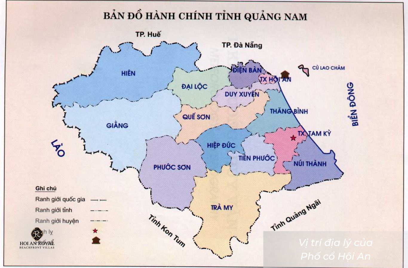 vị trí địa lý của phố cổ hội an - Hình 2