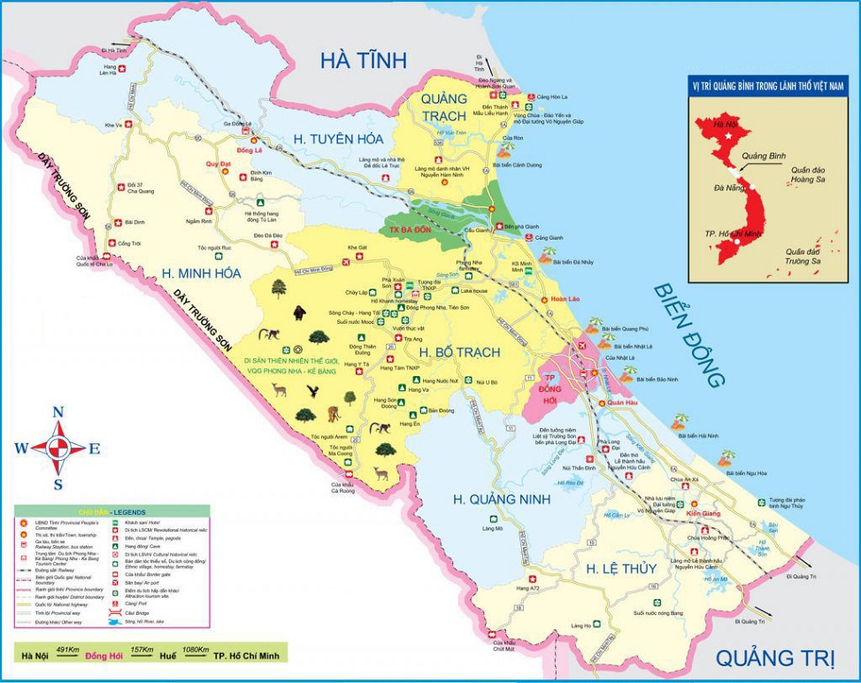 vị trí địa lý quảng bình - Hình 3