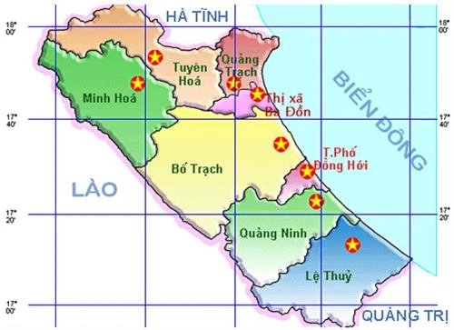 vị trí địa lý quảng bình