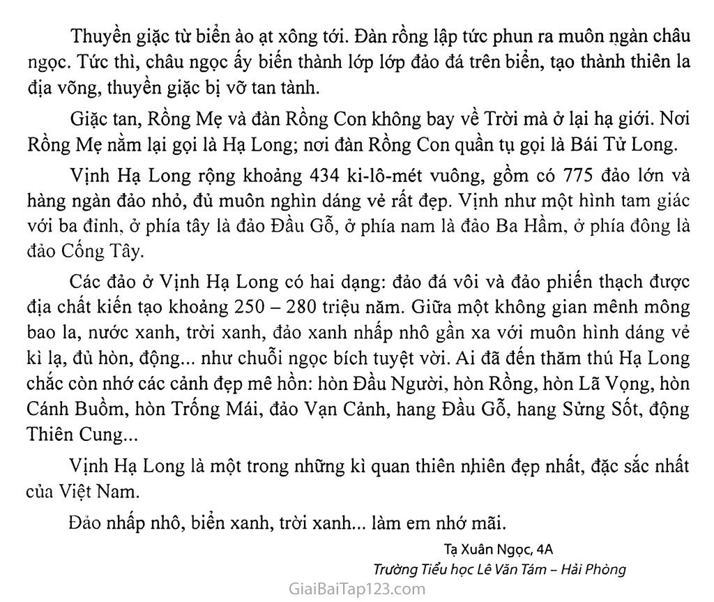 viết bài văn về danh lam thắng cảnh - Hình 4
