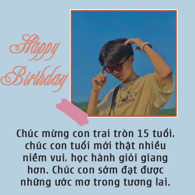 viết cho con trai nhân ngày sinh nhật - Hình 3
