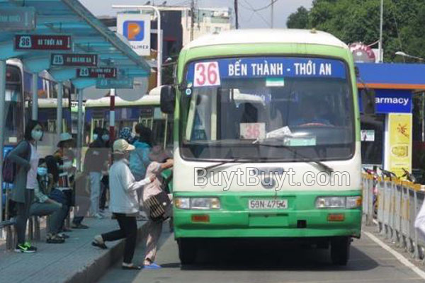 xe bus 36 đi qua những điểm nào - Hình 3