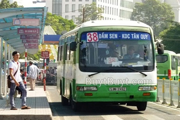 Tuyến xe bus 38 kết nối nhiều địa điểm quan trọng