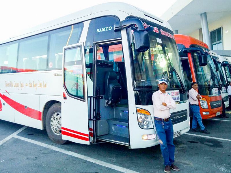 xe buýt quảng ngãi sân bay chu lai - Hình 3