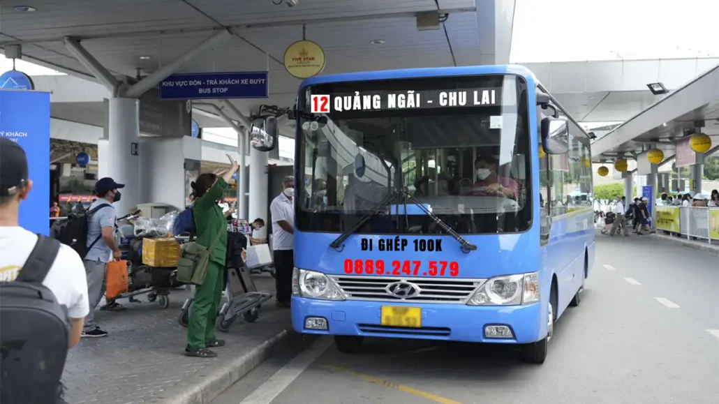 xe buýt quảng ngãi sân bay chu lai - Hình 5