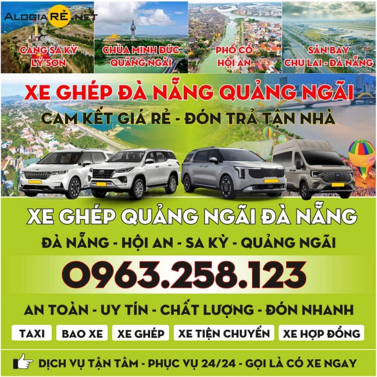 xe đà nẵng hội an giá rẻ