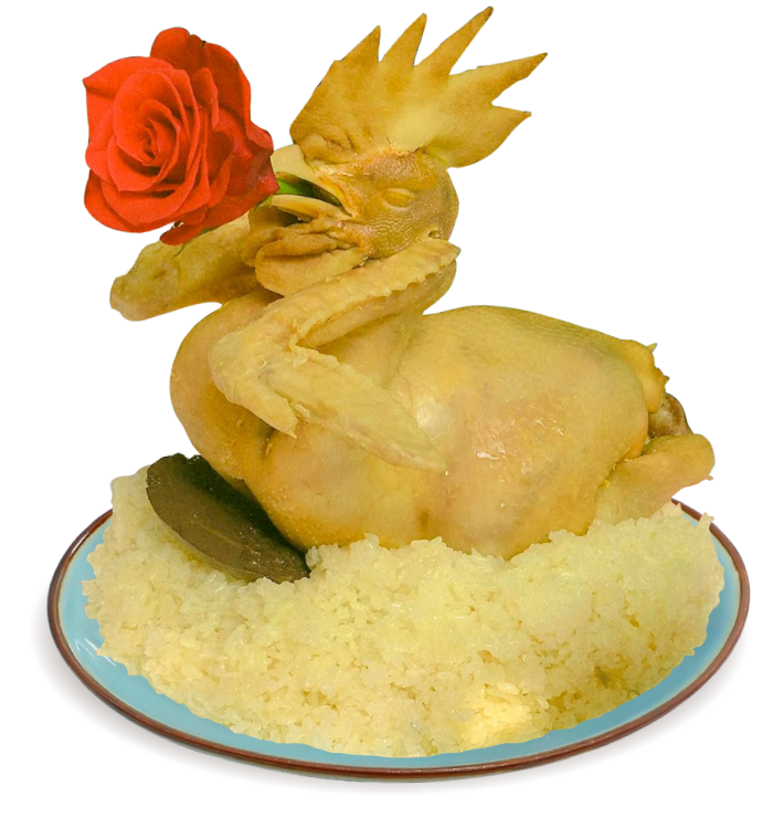 xôi gà cúng - Hình 3
