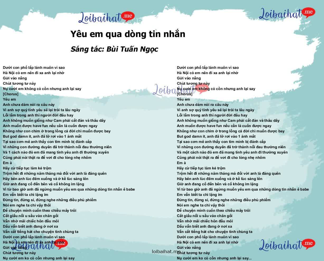 yêu em qua những dòng tin nhắn - Hình 3