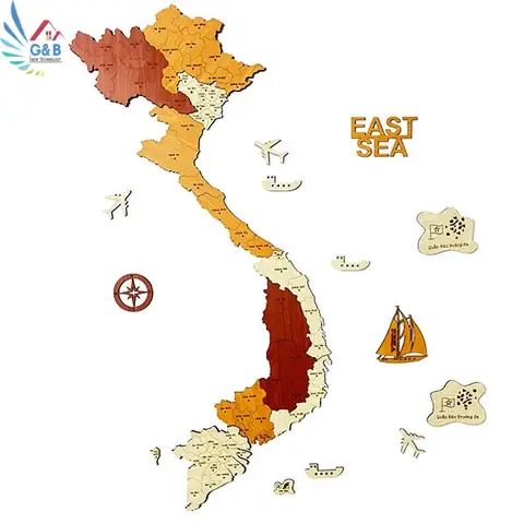 Bản Đồ Gỗ 3d Việt Nam: Cẩm Nang Toàn Tập Cho Người Yêu Nghệ Thuật