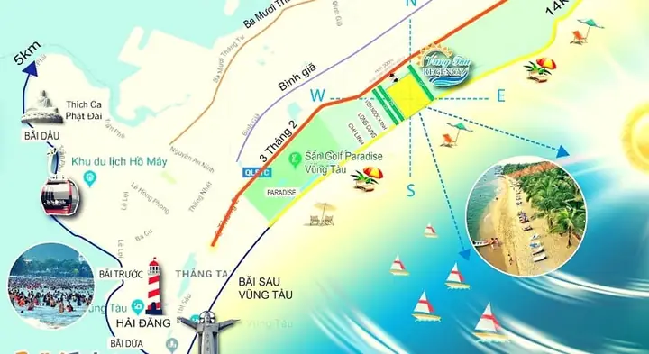 Bãi Sau Vũng Tàu: Cẩm Nang Địa Chỉ, Bản Đồ Và Trải Nghiệm Toàn Diện