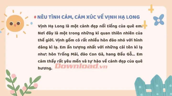 Hướng Dẫn Viết Bài Tả Vịnh Hạ Long Cho Học Sinh Lớp 5