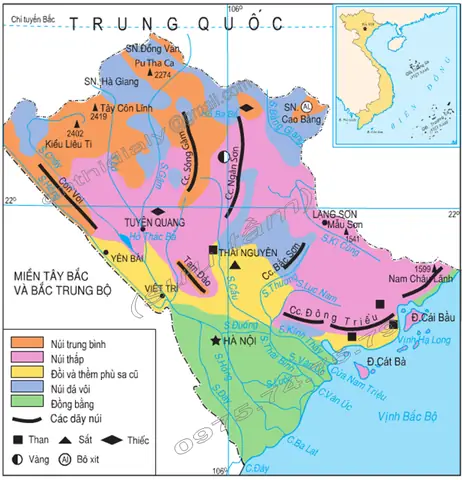 Bản Đồ Miền Bắc: Vùng Địa Lý Và Tỉnh Thành