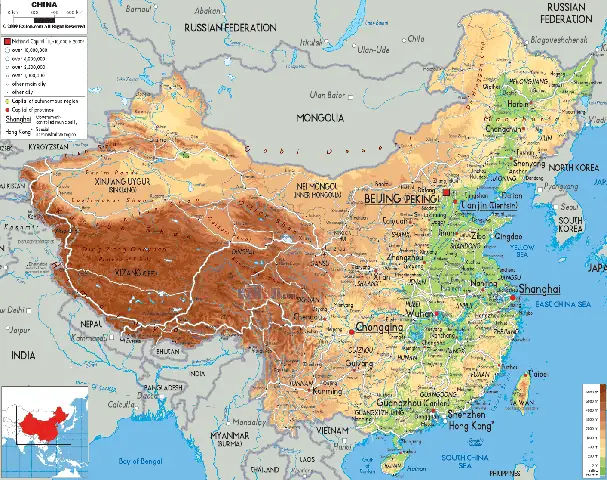 Bản Đồ Địa Lý Trung Quốc: Cẩm Nang Du Lịch Phân Vùng 5 Miền Đặc Sắc Bản Đồ Địa Lý Trung Quốc: Cẩm Nang Du Lịch Phân Vùng 5 Miền Đặc Sắc