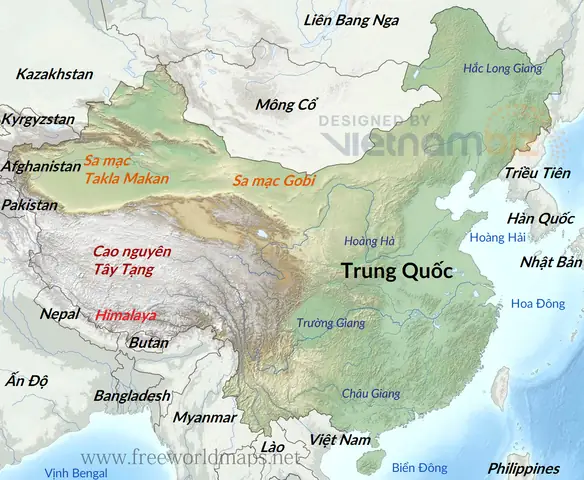 Bản Đồ Địa Lý Trung Quốc: Cẩm Nang Du Lịch Phân Vùng 5 Miền Đặc Sắc Bản Đồ Địa Lý Trung Quốc: Cẩm Nang Du Lịch Phân Vùng 5 Miền Đặc Sắc