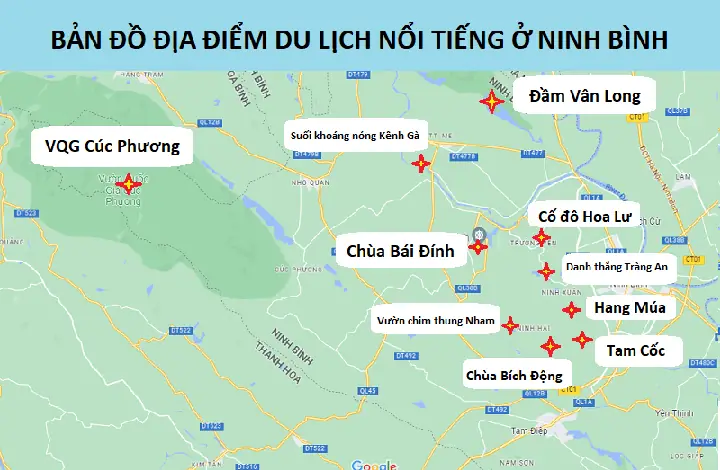 Bản Đồ Du Lịch Ninh Bình: Cẩm Nang Tổng Hợp Điểm Đến Và Trải Nghiệm