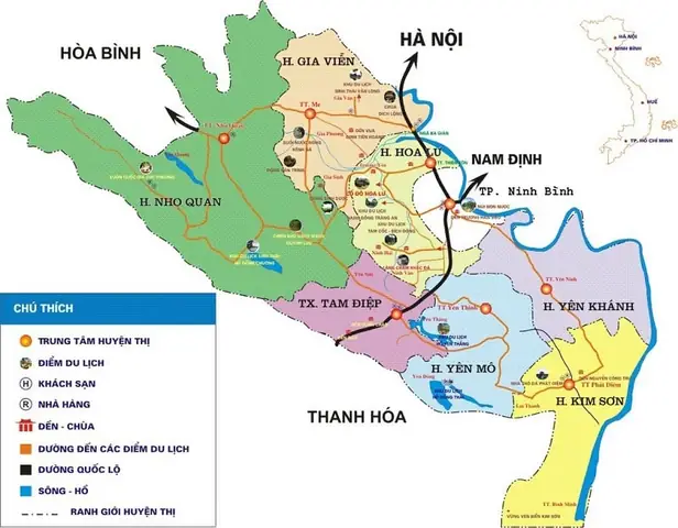 Bản Đồ Du Lịch Ninh Bình: Cẩm Nang Tổng Hợp Điểm Đến Và Trải Nghiệm