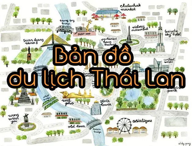 Khám Phá Bản Đồ Du Lịch Thái Lan: Địa Điểm Nổi Bật Du Khách