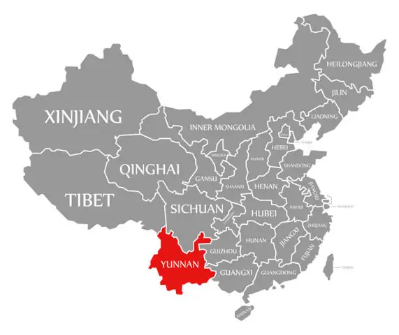 Bản Đồ Tỉnh Vân Nam: Vị Trí, Hành Chính & Địa Lý Bản Đồ Tỉnh Vân Nam: Vị Trí, Hành Chính & Địa Lý