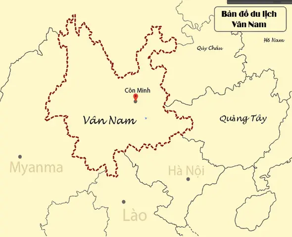 Bản Đồ Tỉnh Vân Nam: Vị Trí, Hành Chính & Địa Lý Bản Đồ Tỉnh Vân Nam: Vị Trí, Hành Chính & Địa Lý