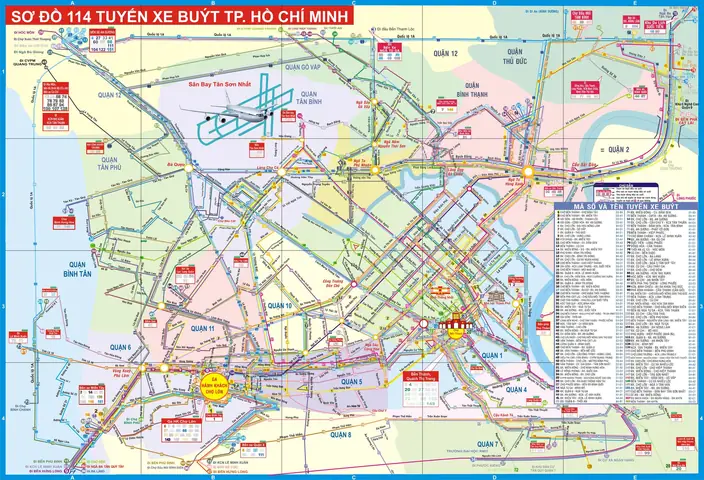 Bản Đồ Xe Buýt Tphcm: Cách Tìm Lộ Trình Nhanh