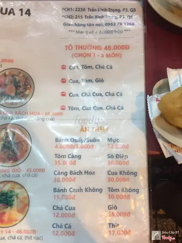 Bánh Canh Cua 14 Trần Bình Trọng: Review Chi Tiết