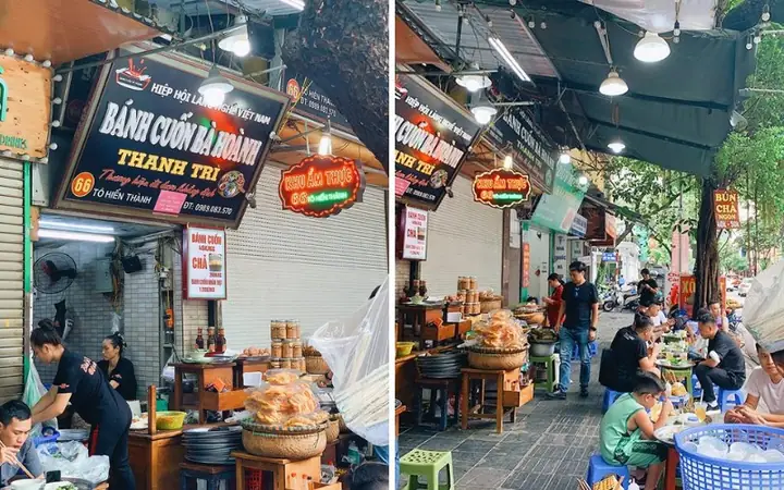 Khám Phá 5 Quán Bánh Cuốn Nóng Tô Hiến Thành Giá 25‑30k