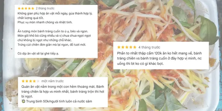 Top 7 Quán Bánh Tráng Trộn Ngón Quận 4 Được Du Khách Mê Mẩn Top 7 Quán Bánh Tráng Trộn Ngón Quận 4 Được Du Khách Mê Mẩn