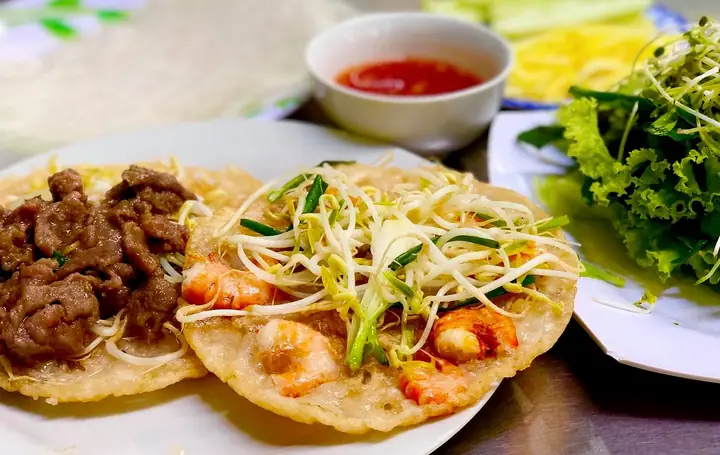 Bánh Xèo Tôm Nhảy Mỹ Cang: Ngon Giòn Đặc Biệt Bánh Xèo Tôm Nhảy Mỹ Cang: Ngon Giòn Đặc Biệt