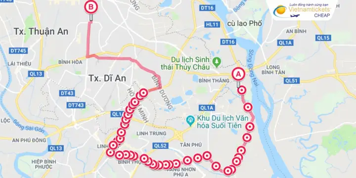Bến Cát Cách Thành Phố Hồ Chí Minh Bao Xa? Hướng Dẫn Chi Tiết 2026