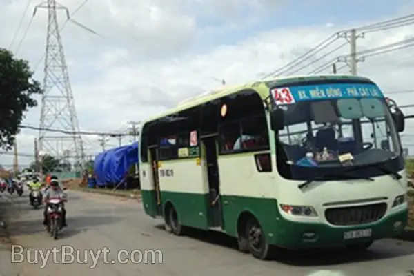 Hướng Dẫn Chi Tiết Tuyến Xe Buýt 43: Bến Xe Miền Đông → Phà Cát Lái