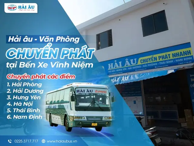 Xe Khách Hải Âu: Địa Chỉ, Số Điện Thoại & Tuyến Chạy