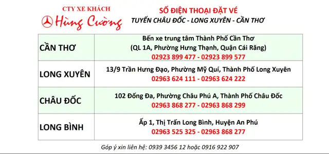 Khám Phá Lịch Trình, Giá Vé Và Cách Đặt Vé Nhà Xe Hùng Cường Khám Phá Lịch Trình, Giá Vé Và Cách Đặt Vé Nhà Xe Hùng Cường