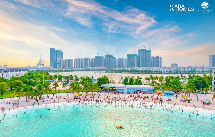 Khám Phá Biển Nhân Tạo Vinhomes Ocean Park – Hướng Dẫn