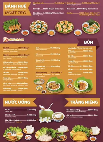 Bún Bò Huế O Xuân Menu: Đánh Giá Toàn Diện Thực Đơn & Trải Nghiệm Thực Tế