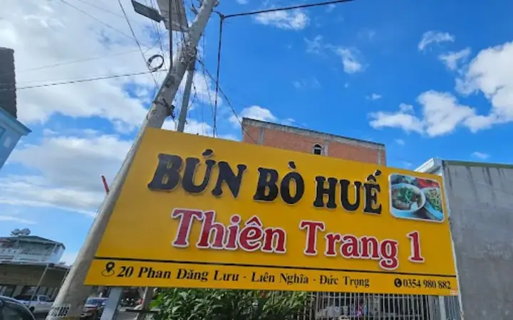 Bún Bò Thiên Trang Đà Lạt: Đánh Giá Chi Tiết Về Hương Vị Và Dịch Vụ