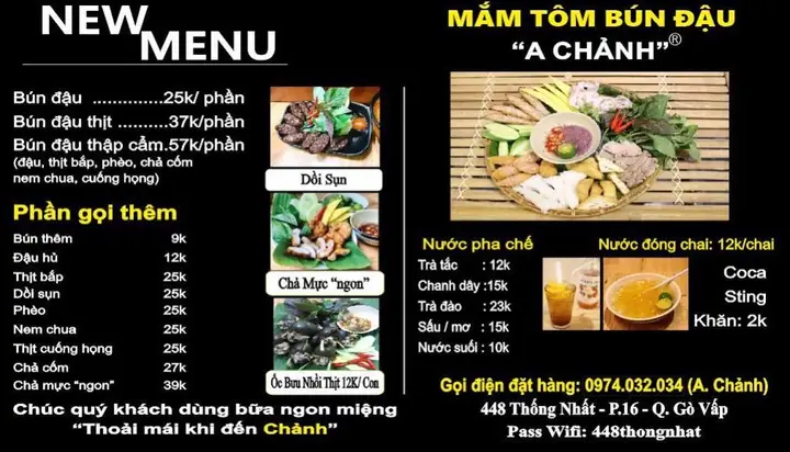 Review Bún Đậu A Chảnh Quận 7: Trải Nghiệm Ẩm Thực Chuẩn Vị Hà Nội