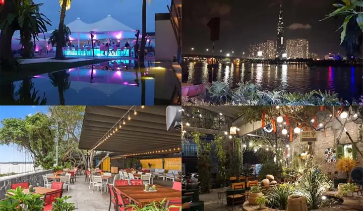 Top 10 Quán Cà Phê Bờ Sông Quận 2 Đẹp Nhất 2026
